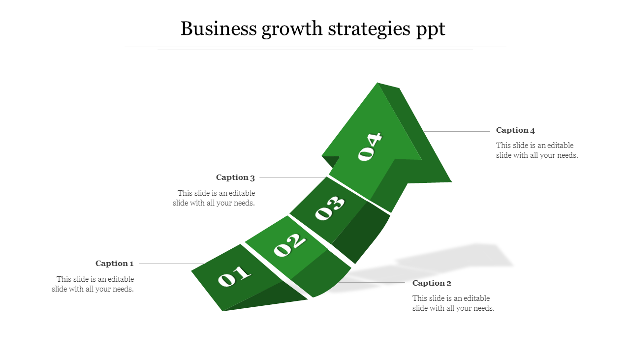 business growth strategies ppt-Green